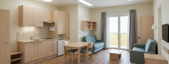 A healthy supported living environment like the ones provided at Falcon Housing Association