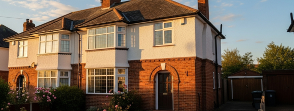 a supported housing option in suburban united kingdom